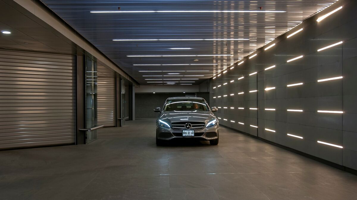 Parking system from the inside