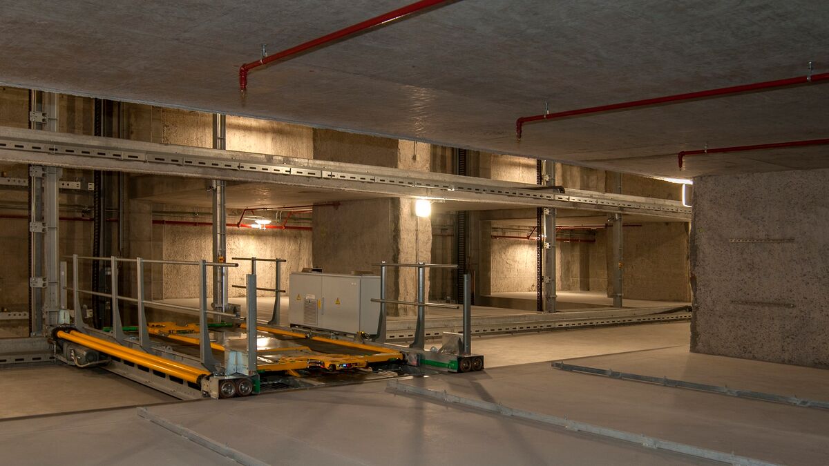 Parking system from the inside
