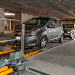 Parking system from the inside