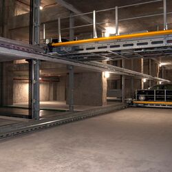 Parking system from the inside