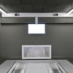 Entrance to the parking system
