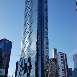 El edificio del proyecto Shadow Play.