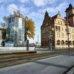 Sistema automático de aparcamiento para bicicletas en la estación de Heilbronn