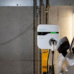 Estación de carga para vehículos eléctricos.