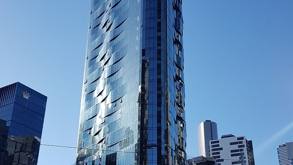 El edificio del proyecto Shadow Play.
