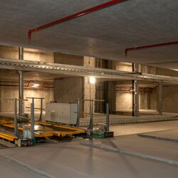 Parking system from the inside