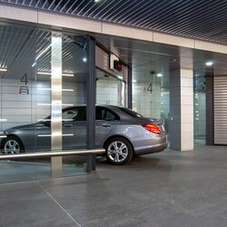 Parking system from the inside